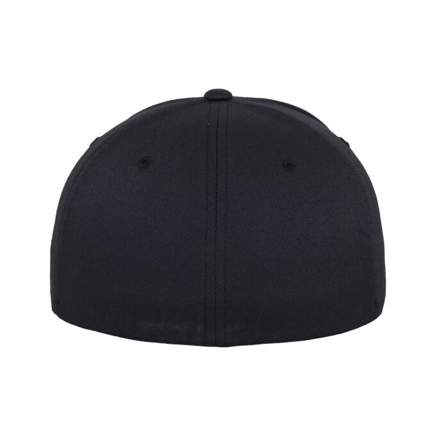 Dark Navy - Back - Flexfit Unisex Adult Wooly Combed Baseball Cap