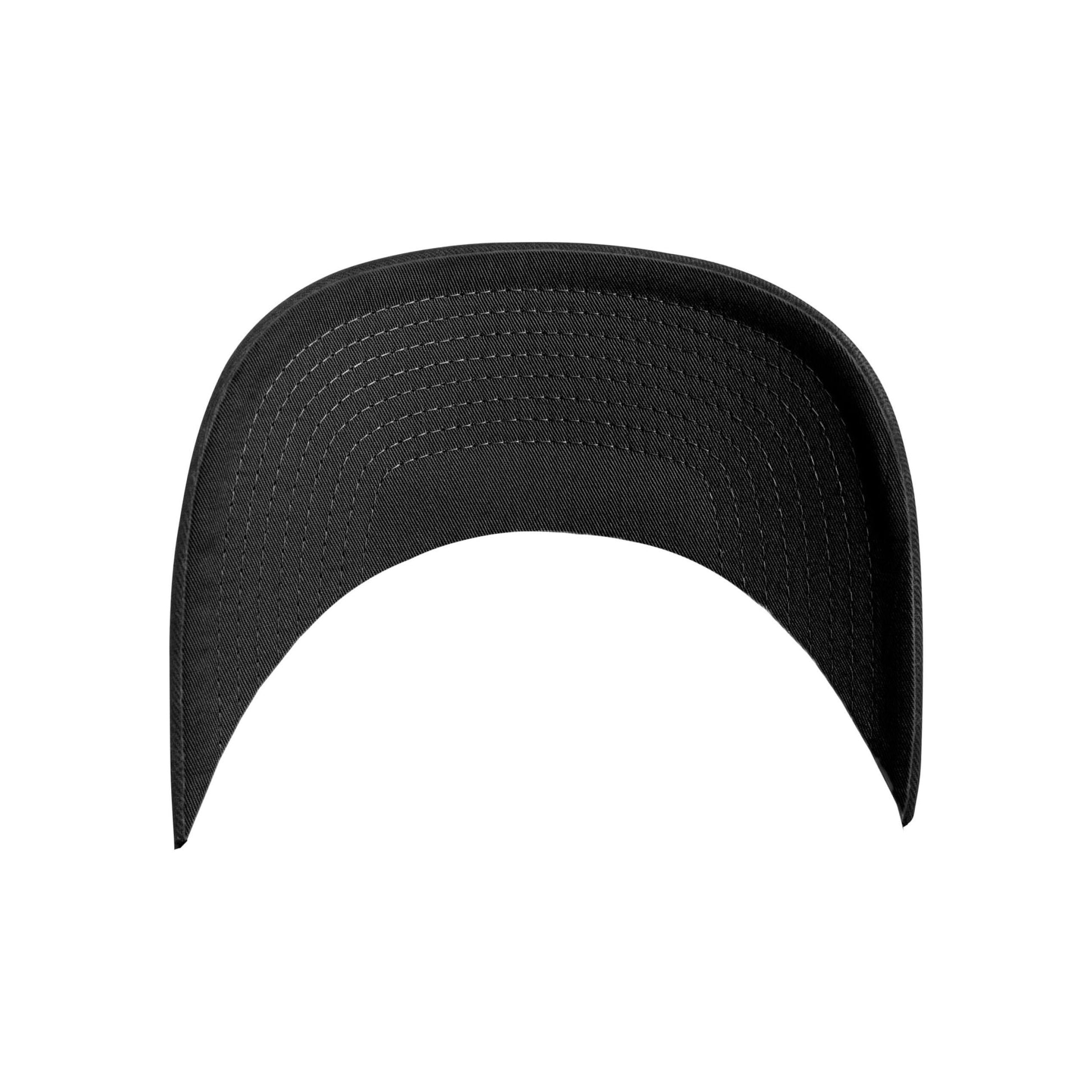 Black-Black - Lifestyle - Flexfit Unisex Adult Wooly Combed Baseball Cap