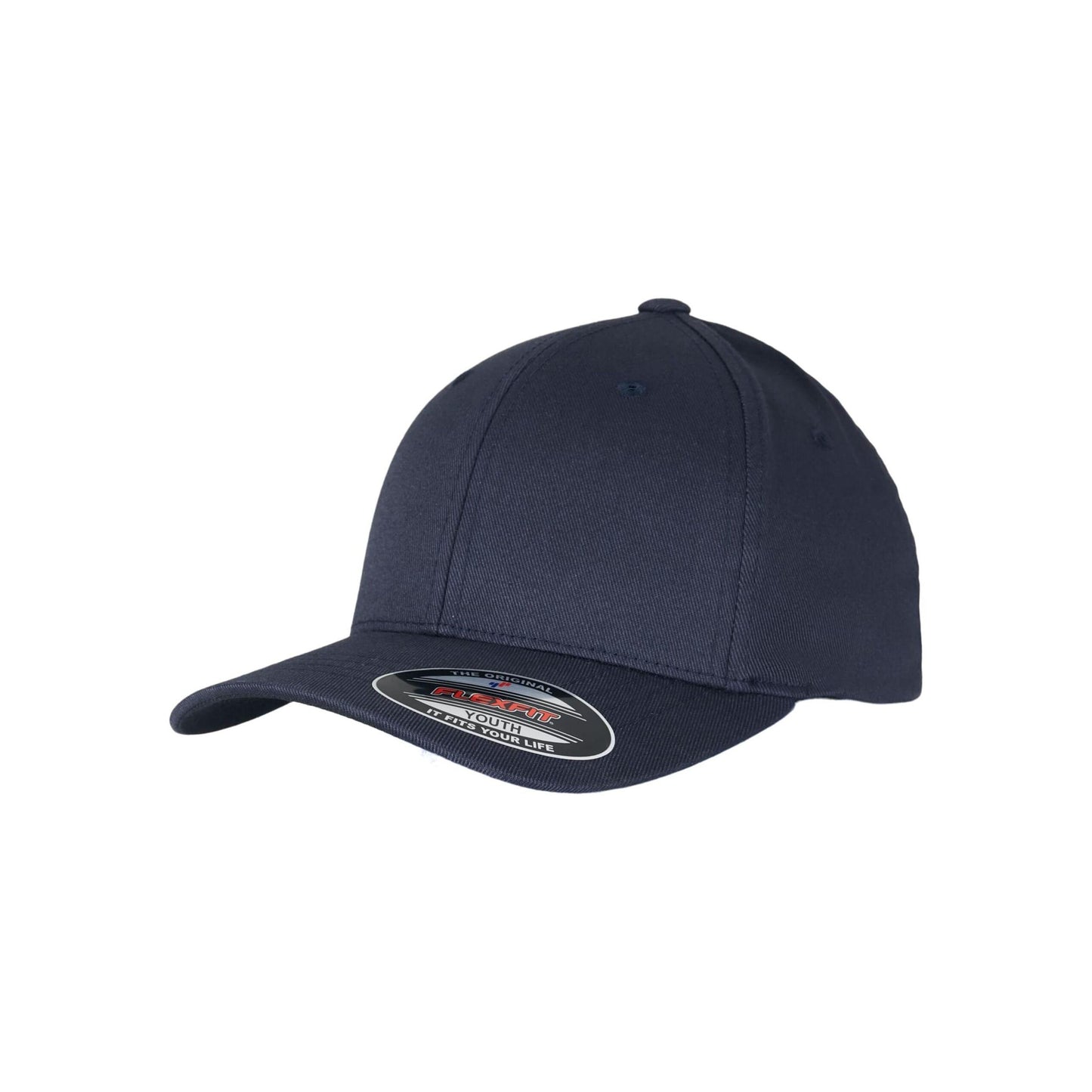 Dark Navy-Dark Navy - Lifestyle - Flexfit Unisex Adult Wooly Combed Baseball Cap