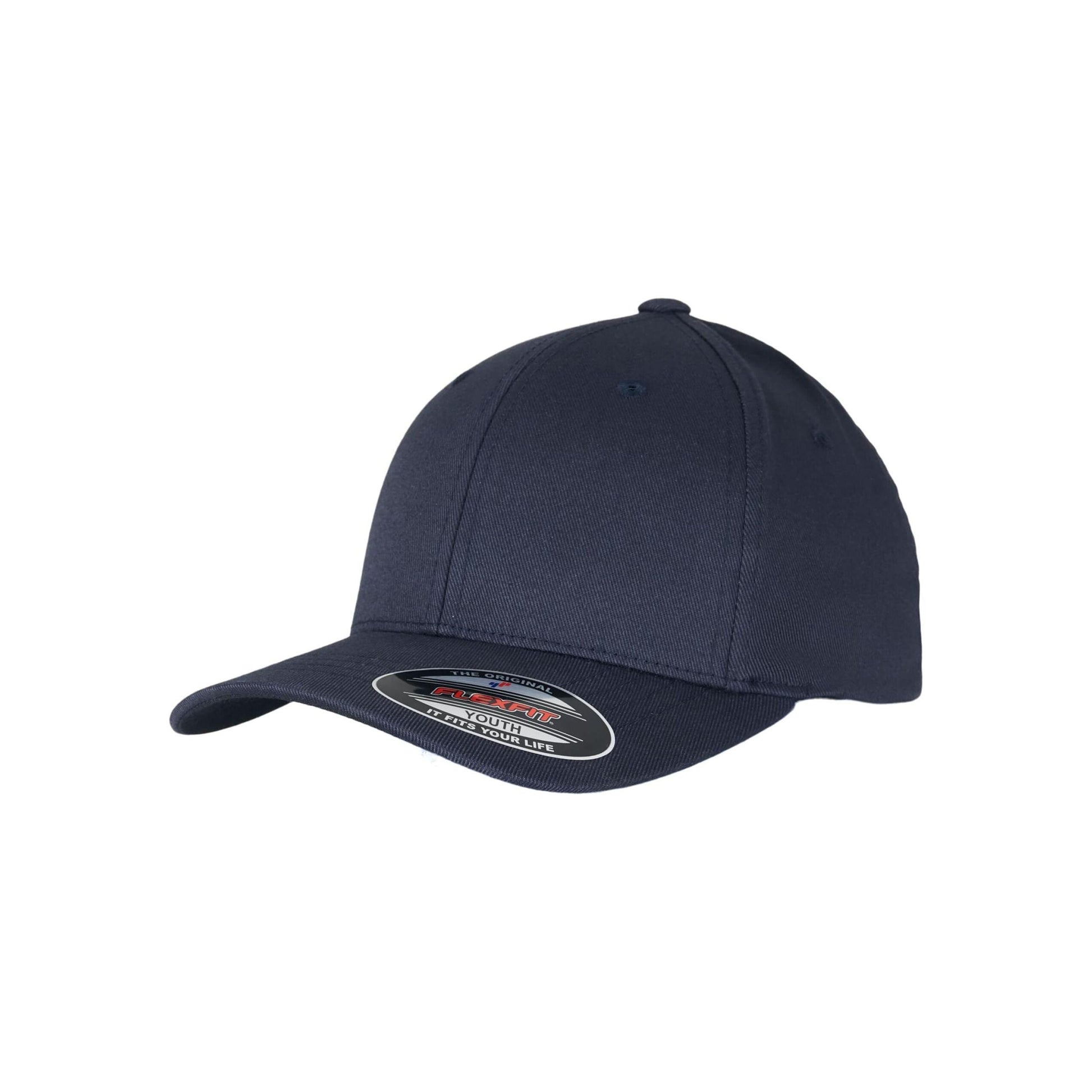 Dark Navy-Dark Navy - Lifestyle - Flexfit Unisex Adult Wooly Combed Baseball Cap