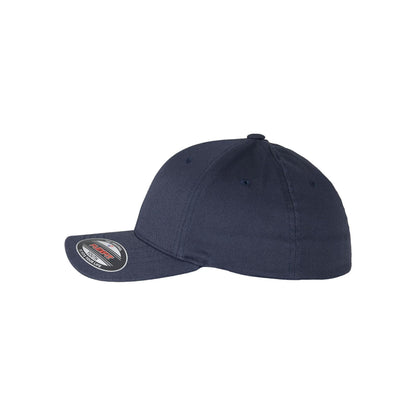 Dark Navy-Dark Navy - Pack Shot - Flexfit Unisex Adult Wooly Combed Baseball Cap