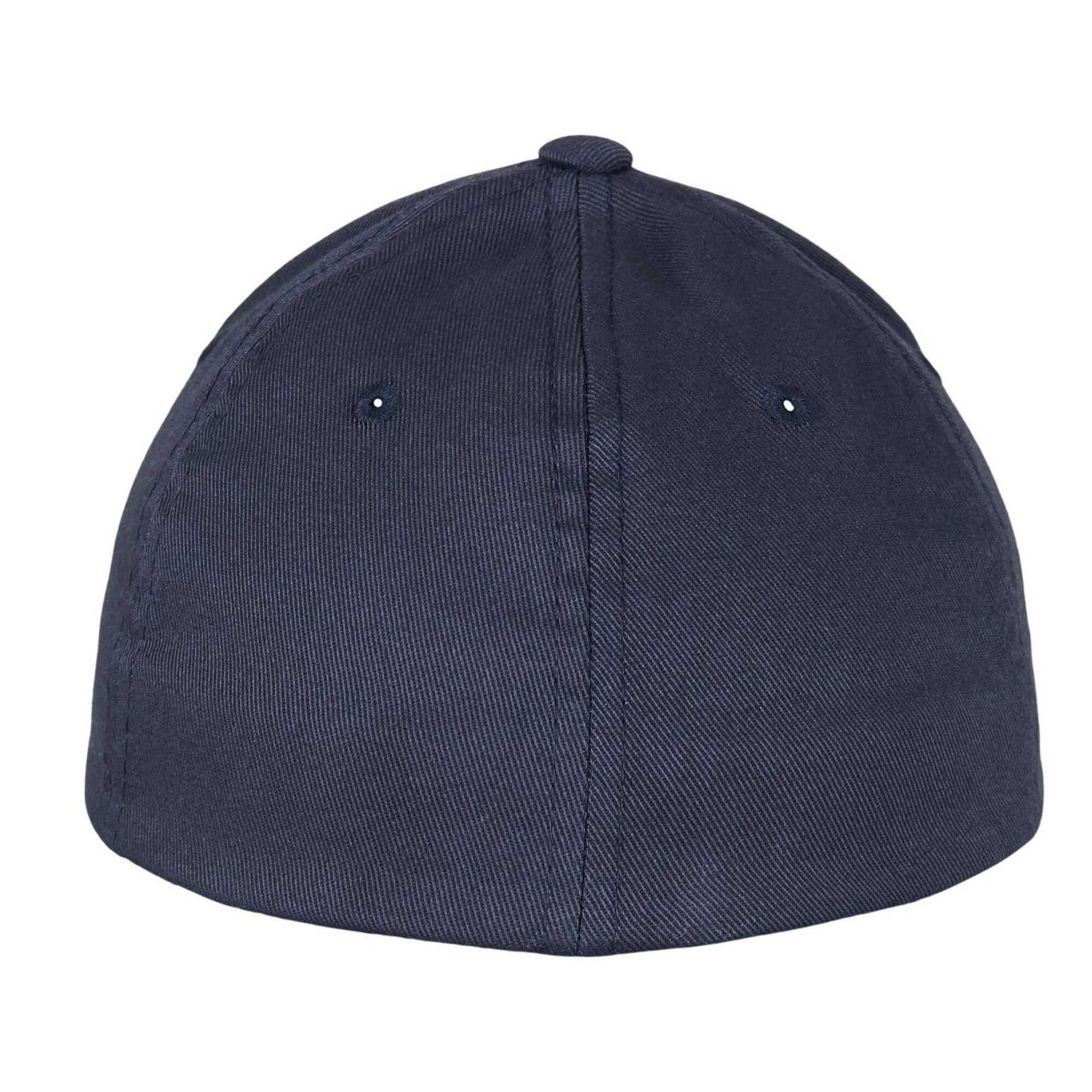 Dark Navy - Lifestyle - Flexfit Unisex Adult Wooly Combed Baseball Cap