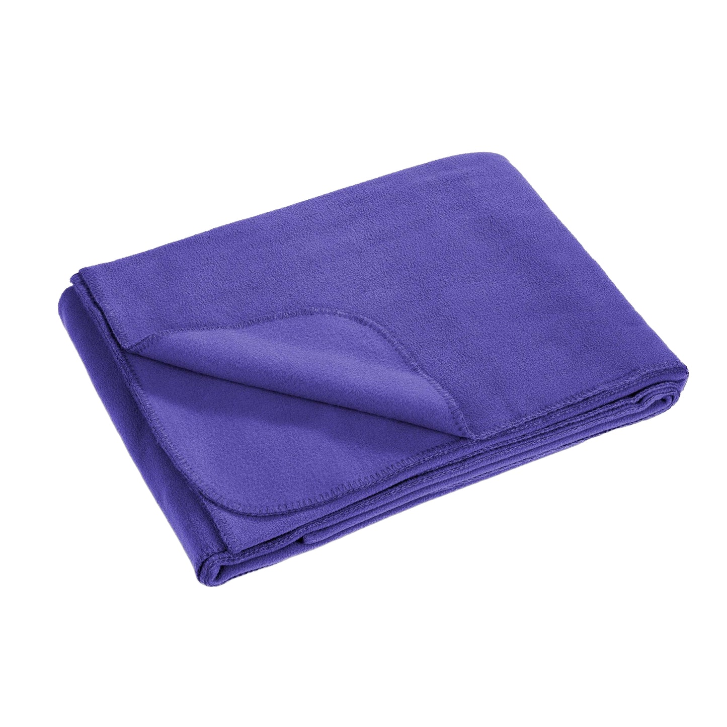 Purple - Front - Result Recycled Polartherm Fleece Blanket