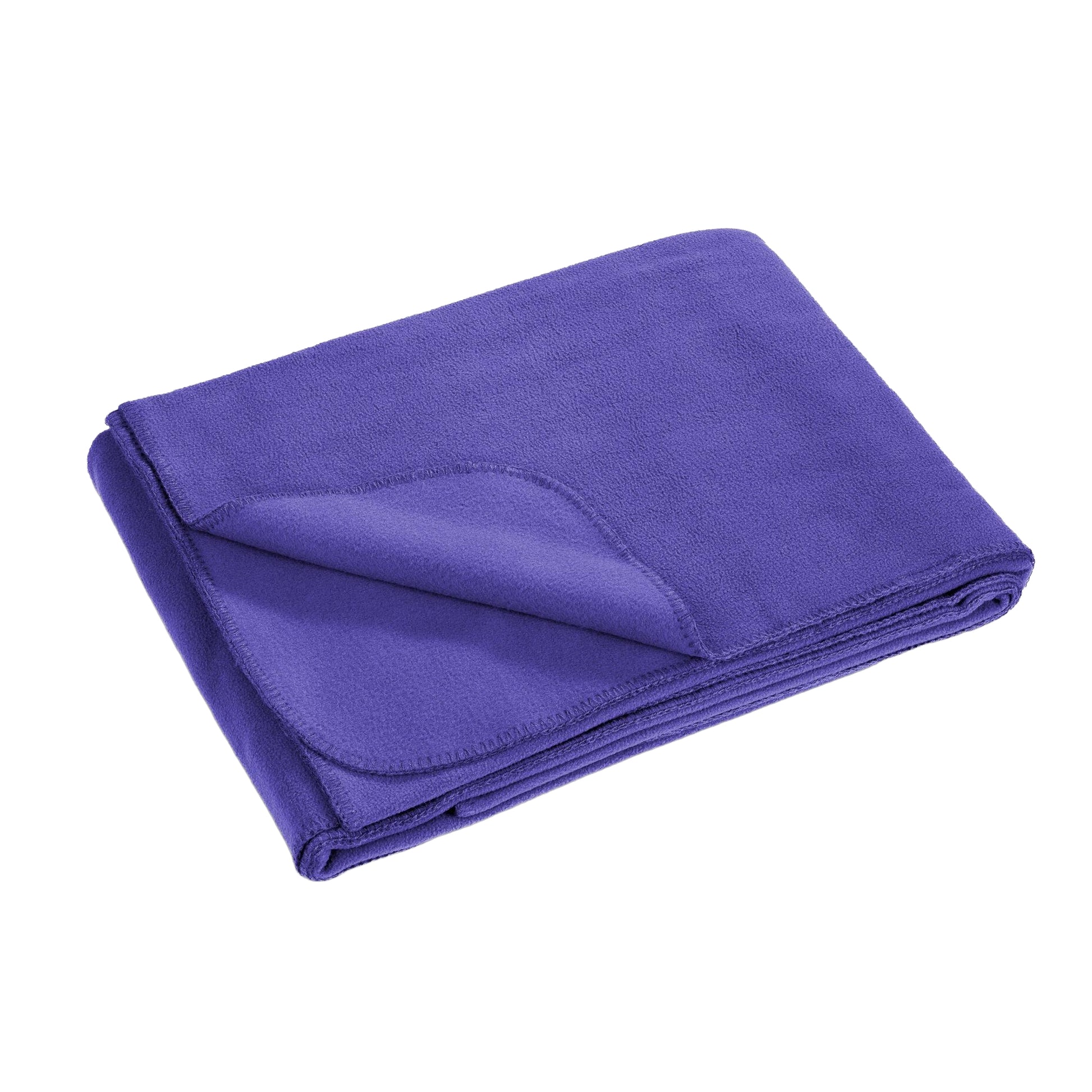 Purple - Front - Result Recycled Polartherm Fleece Blanket