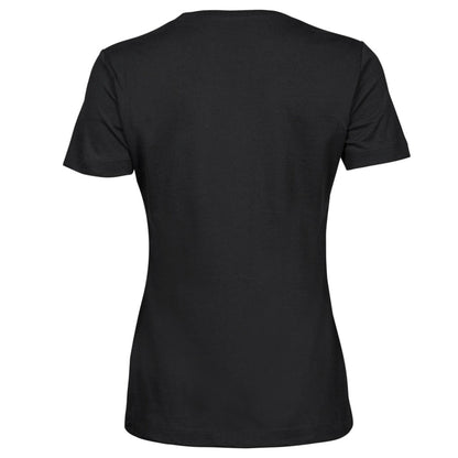 Black - Back - Tee Jays Womens-Ladies Fashion Sof T-Shirt