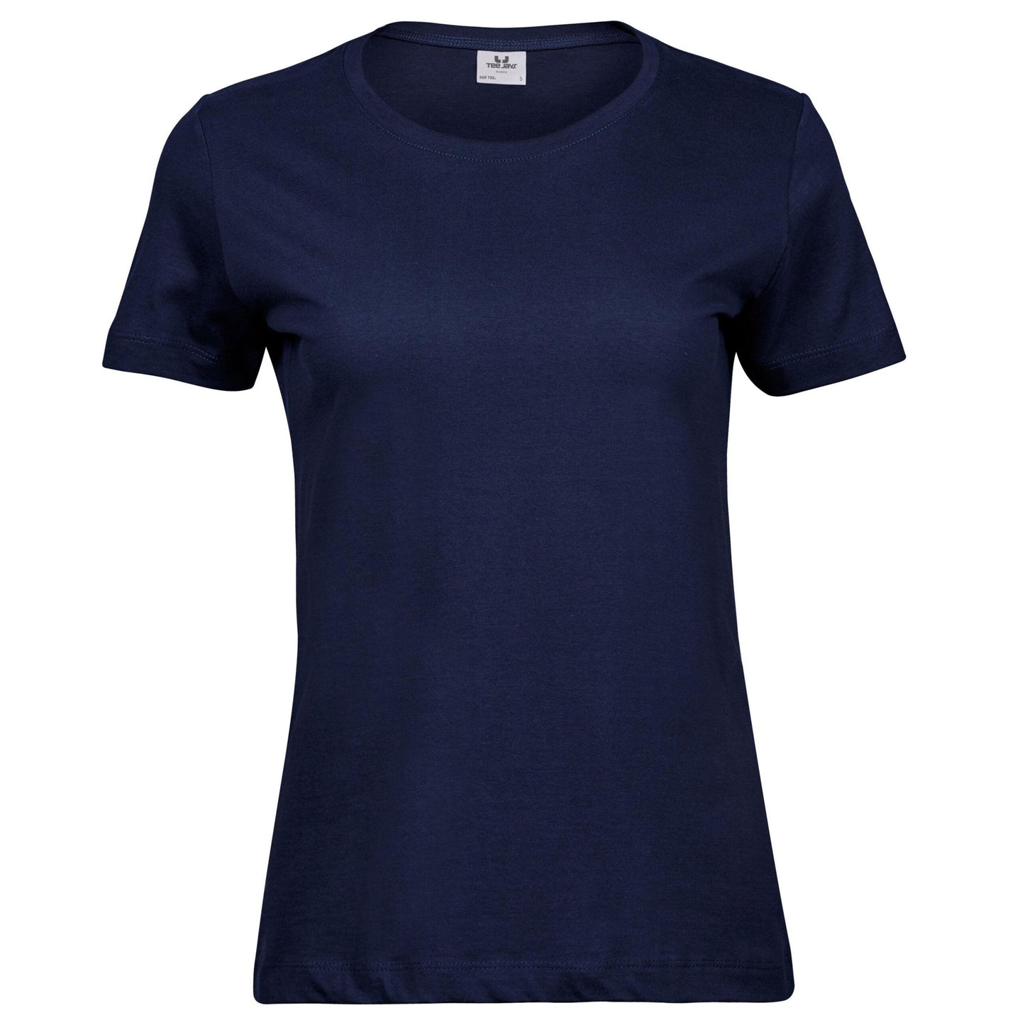 Navy - Front - Tee Jays Womens-Ladies Fashion Sof T-Shirt