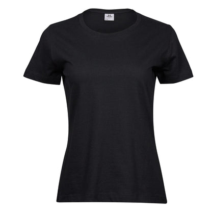 Black - Front - Tee Jays Womens-Ladies Fashion Sof T-Shirt