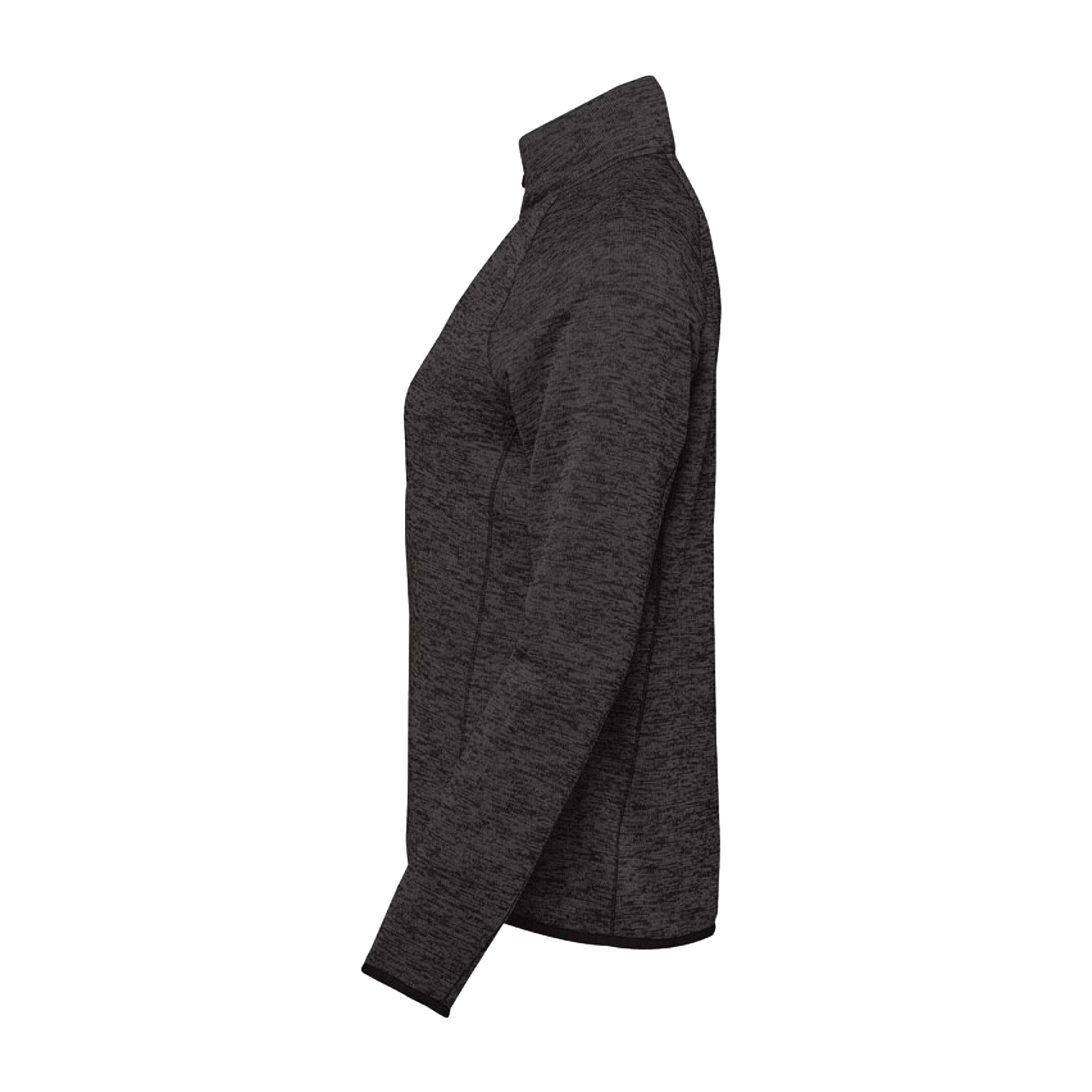 Black Heather - Side - Stormtech Womens-Ladies Yosemite Pullover