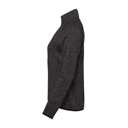 Black Heather - Side - Stormtech Womens-Ladies Yosemite Pullover