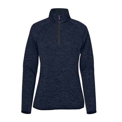 Navy Heather - Front - Stormtech Womens-Ladies Yosemite Pullover