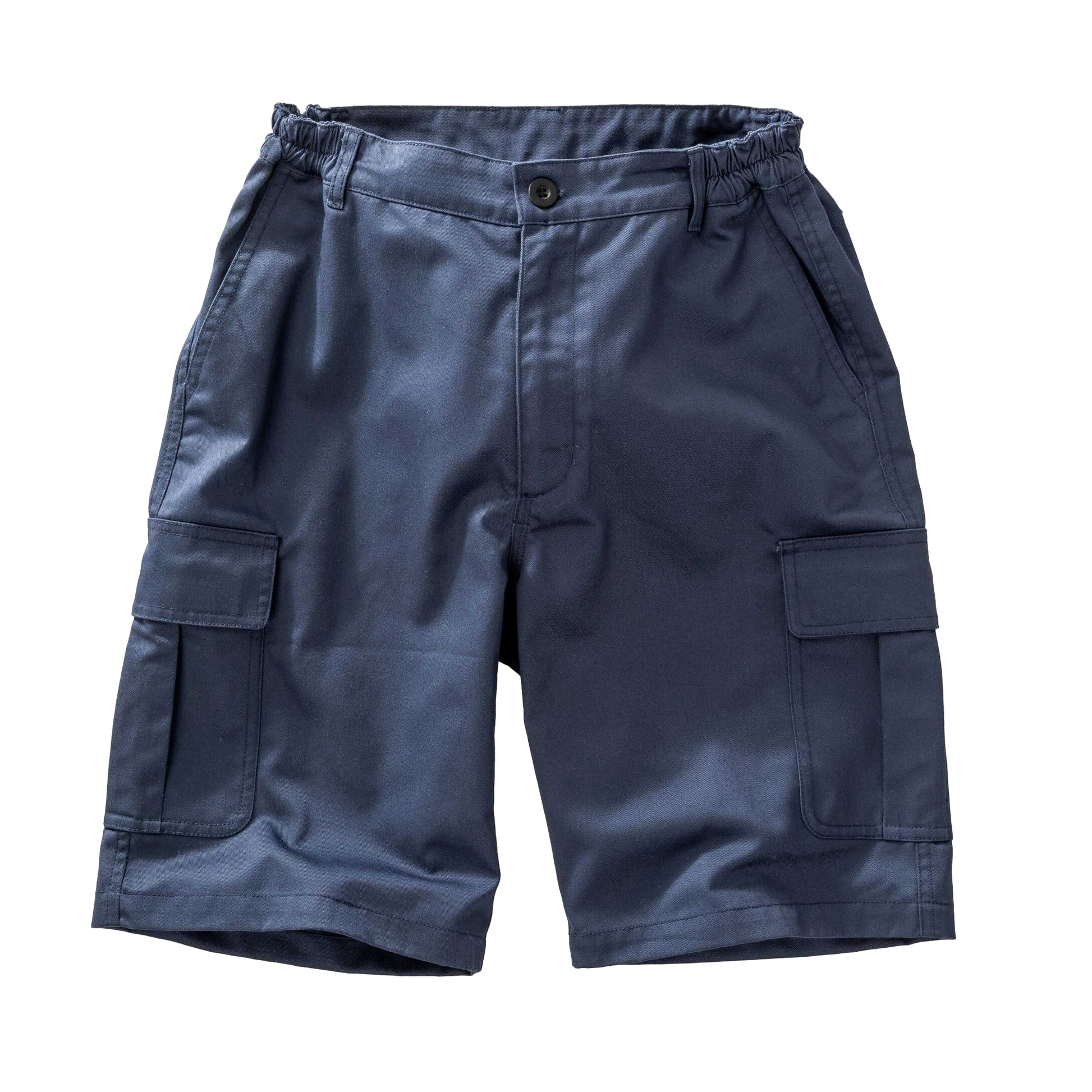 Navy - Front - Result Recycled Mens Utility Shorts