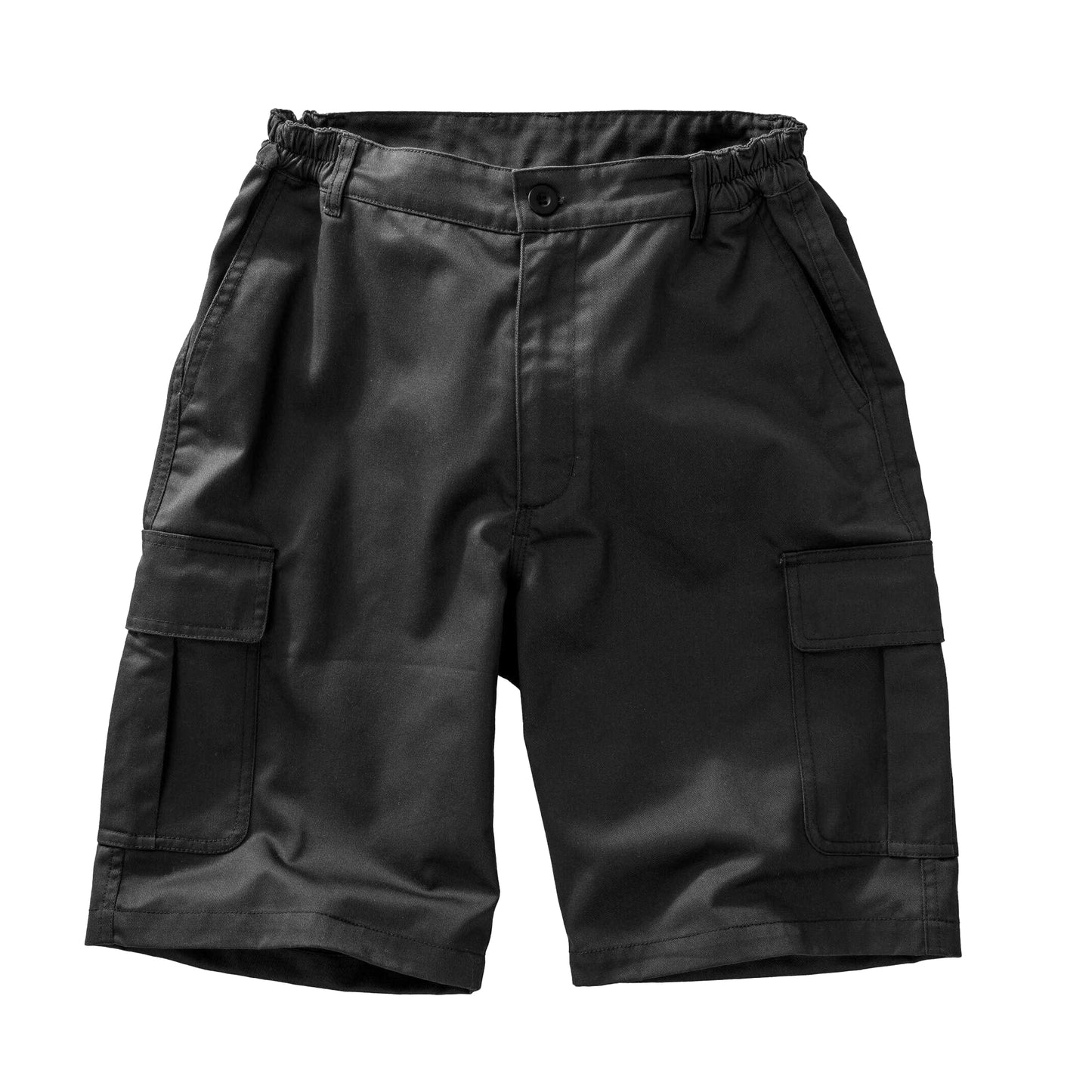Black - Front - Result Recycled Mens Utility Shorts