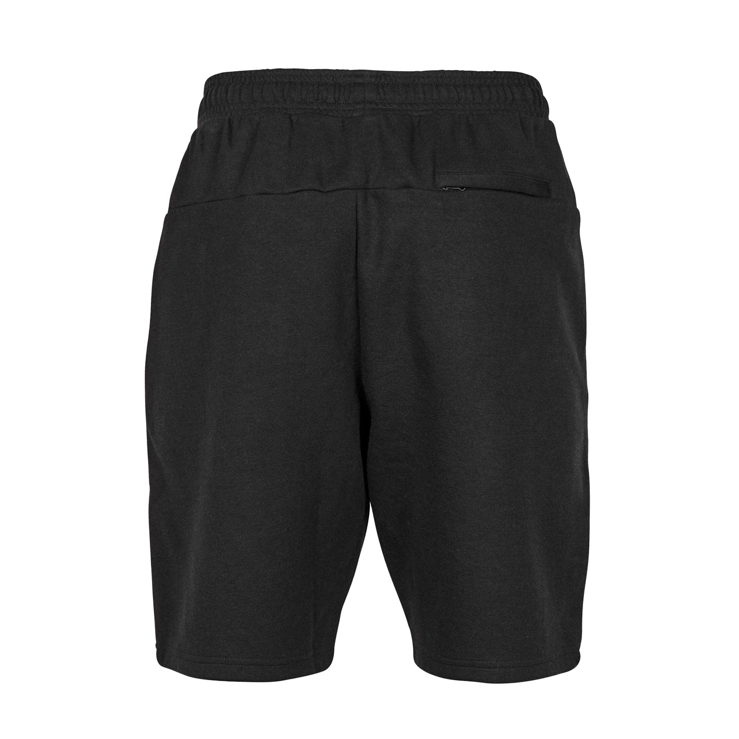 Black - Back - Tee Jays Mens Athletic Shorts