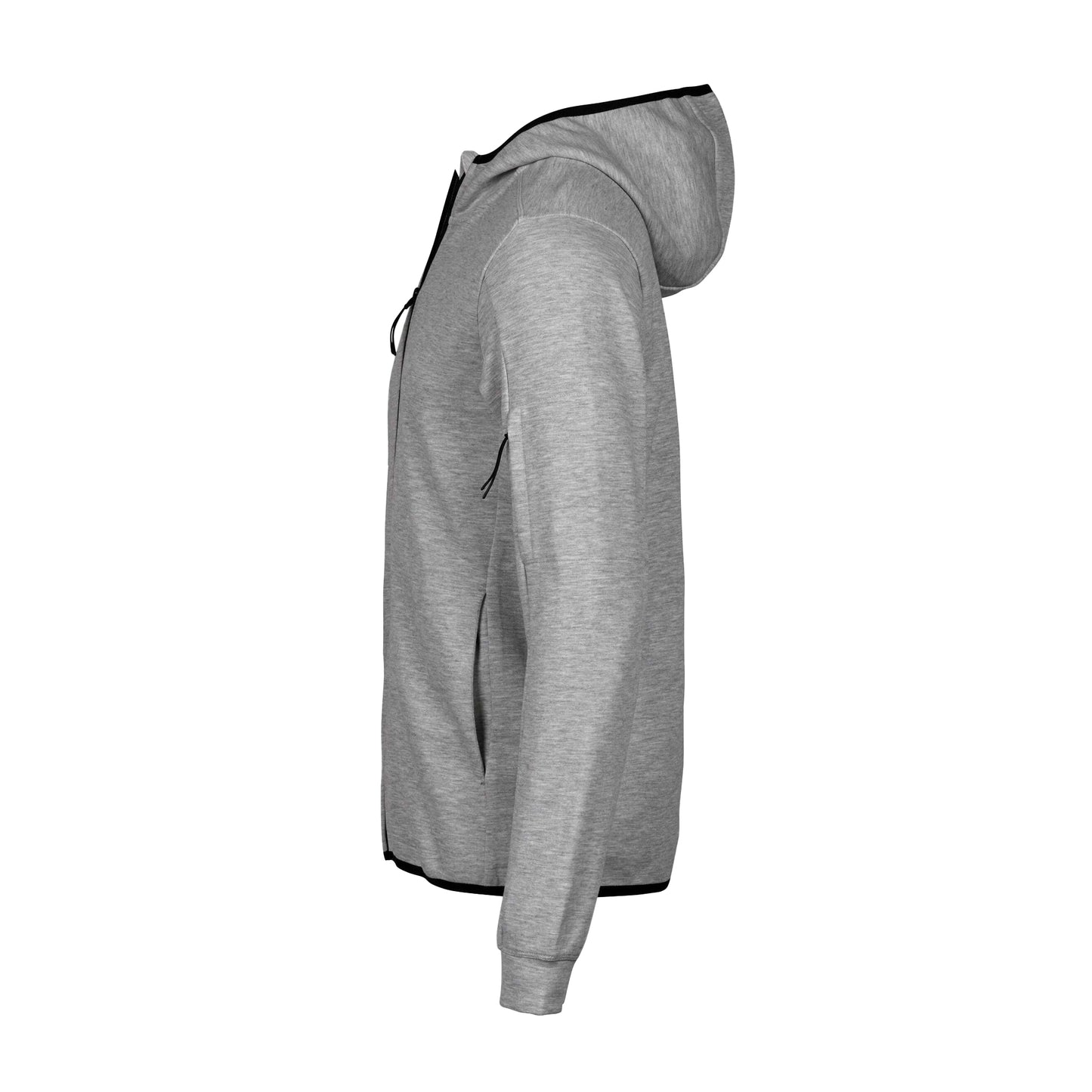 Heather Grey - Lifestyle - Tee Jays Mens Athletic Full Zip Hoodie