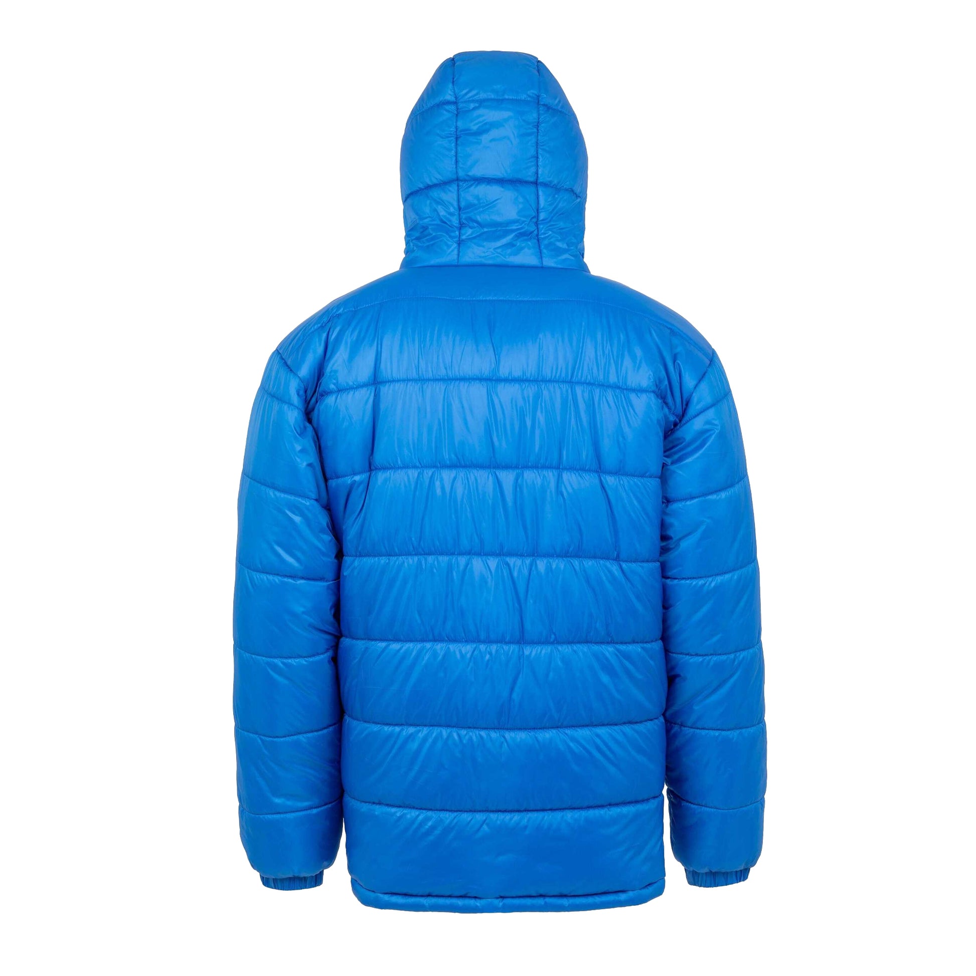 Royal Blue - Back - Result Recycled Unisex Adult Recycled Hooded Padded Jacket