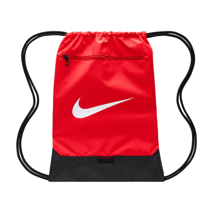 Red-Black-White - Front - Nike Golf Brasilia 9.5 Training Drawstring Bag