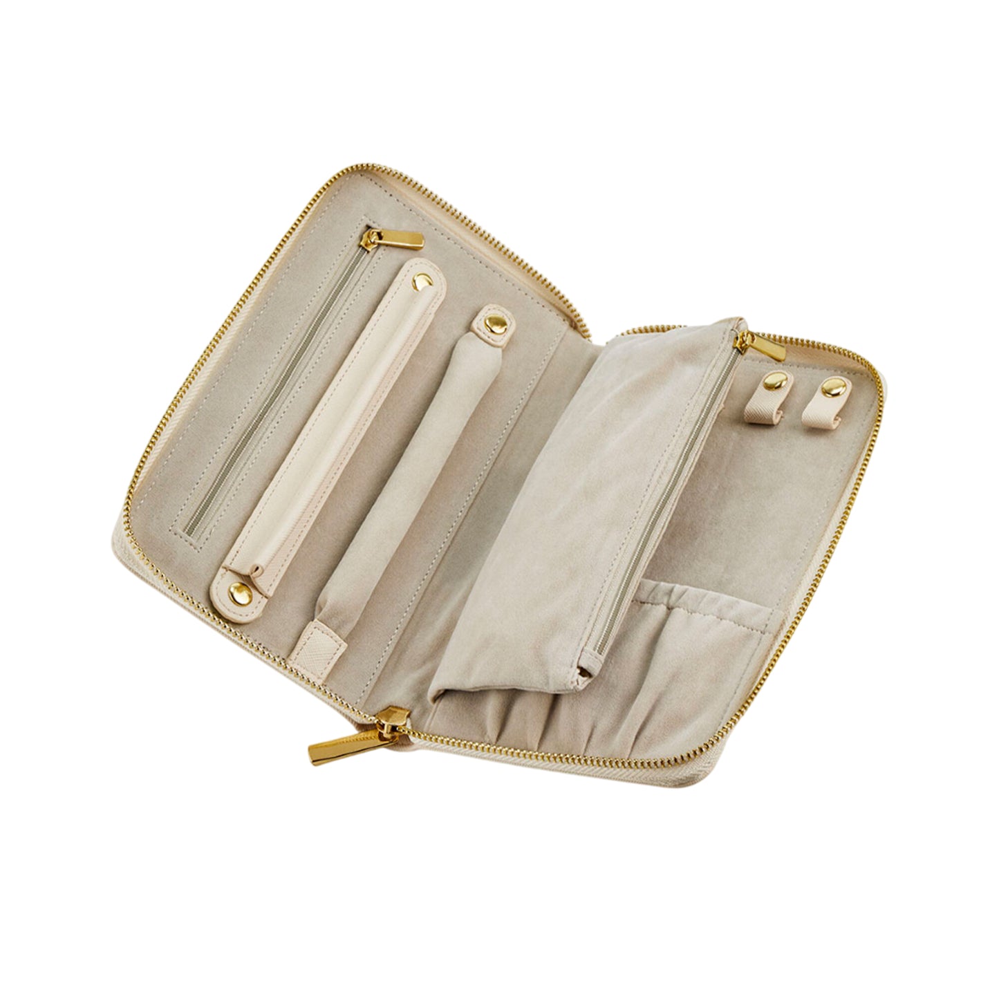 Oyster - Back - Bagbase Boutique Travel Jewellery Case