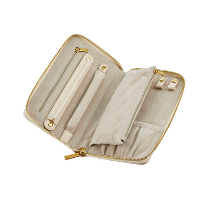 Oyster - Back - Bagbase Boutique Travel Jewellery Case