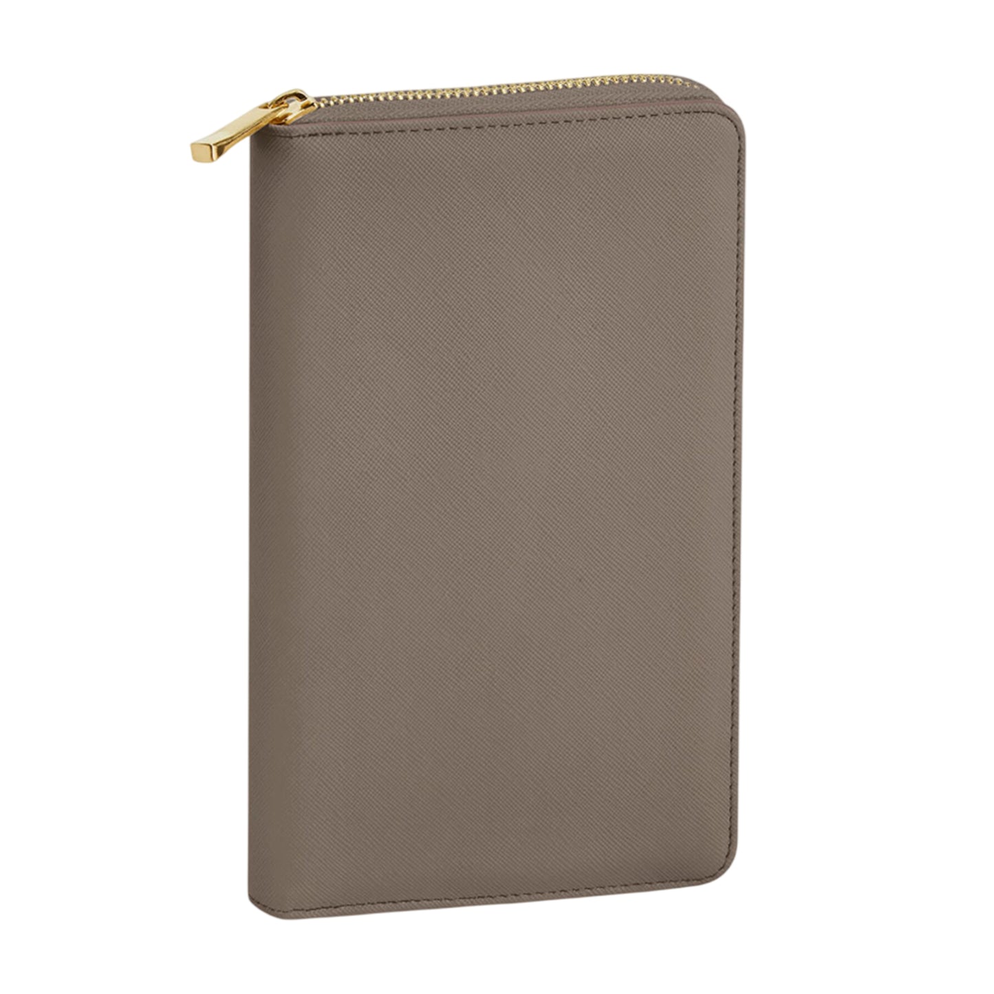 Taupe - Front - Bagbase Boutique Travel Jewellery Case