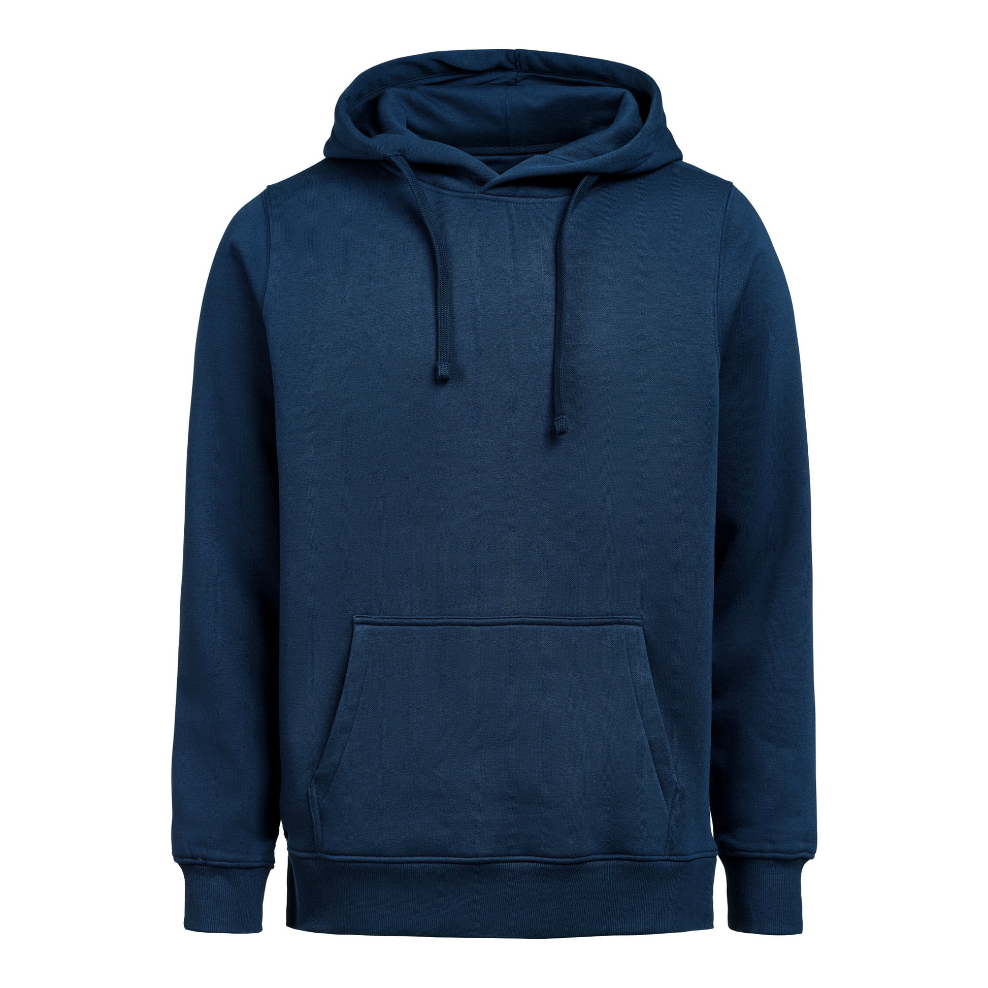 Navy - Front - Untagged Movement Unisex Adult Regular Hoodie