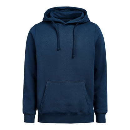 Navy - Front - Untagged Movement Unisex Adult Regular Hoodie