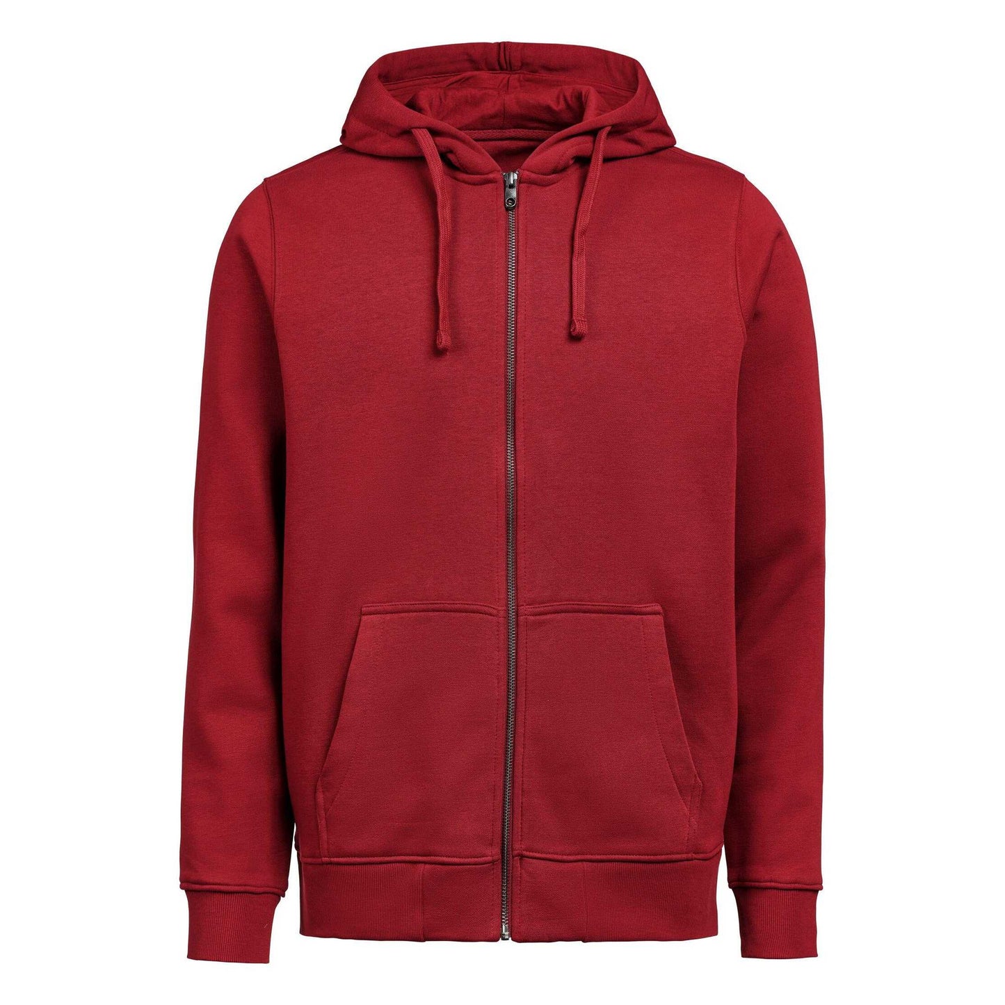 Brick - Front - Untagged Movement Unisex Adult Regular Full Zip Hoodie