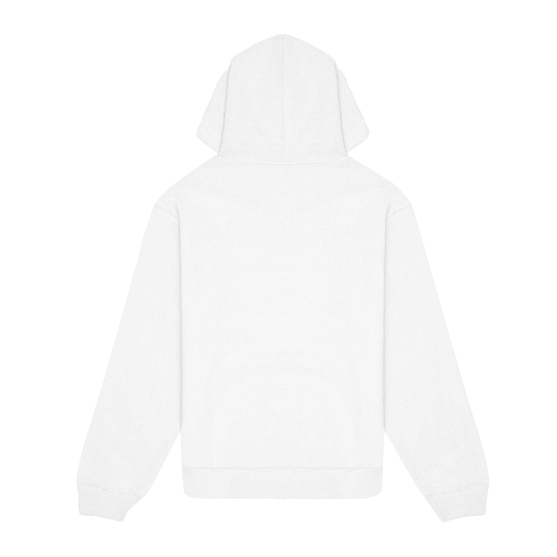 White - Back - Bella + Canvas Unisex Adult Heavyweight Pull Over Hoodie