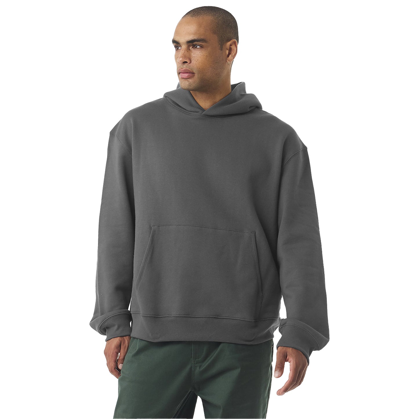 Asphalt - Side - Bella + Canvas Unisex Adult Heavyweight Pull Over Hoodie
