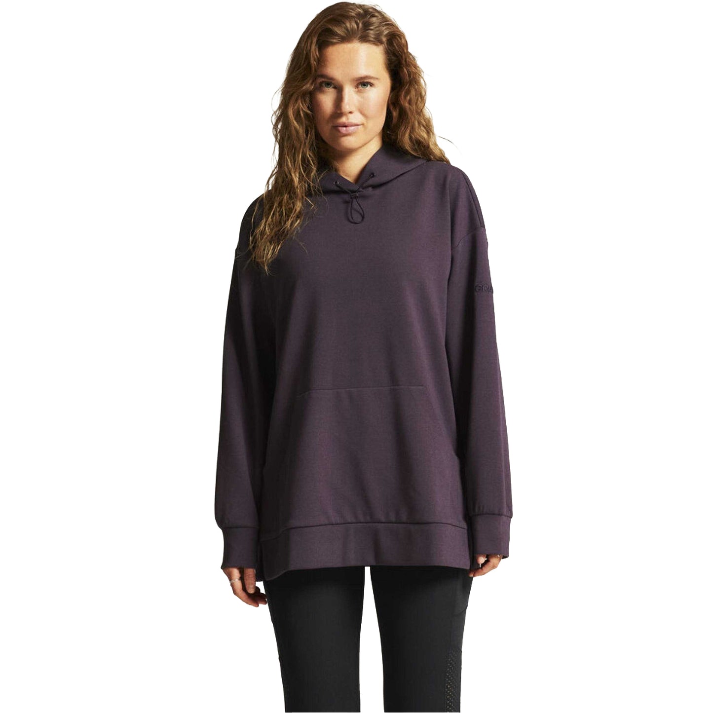 Dark Plum - Side - Craft Womens-Ladies ADV Join Long Hoodie