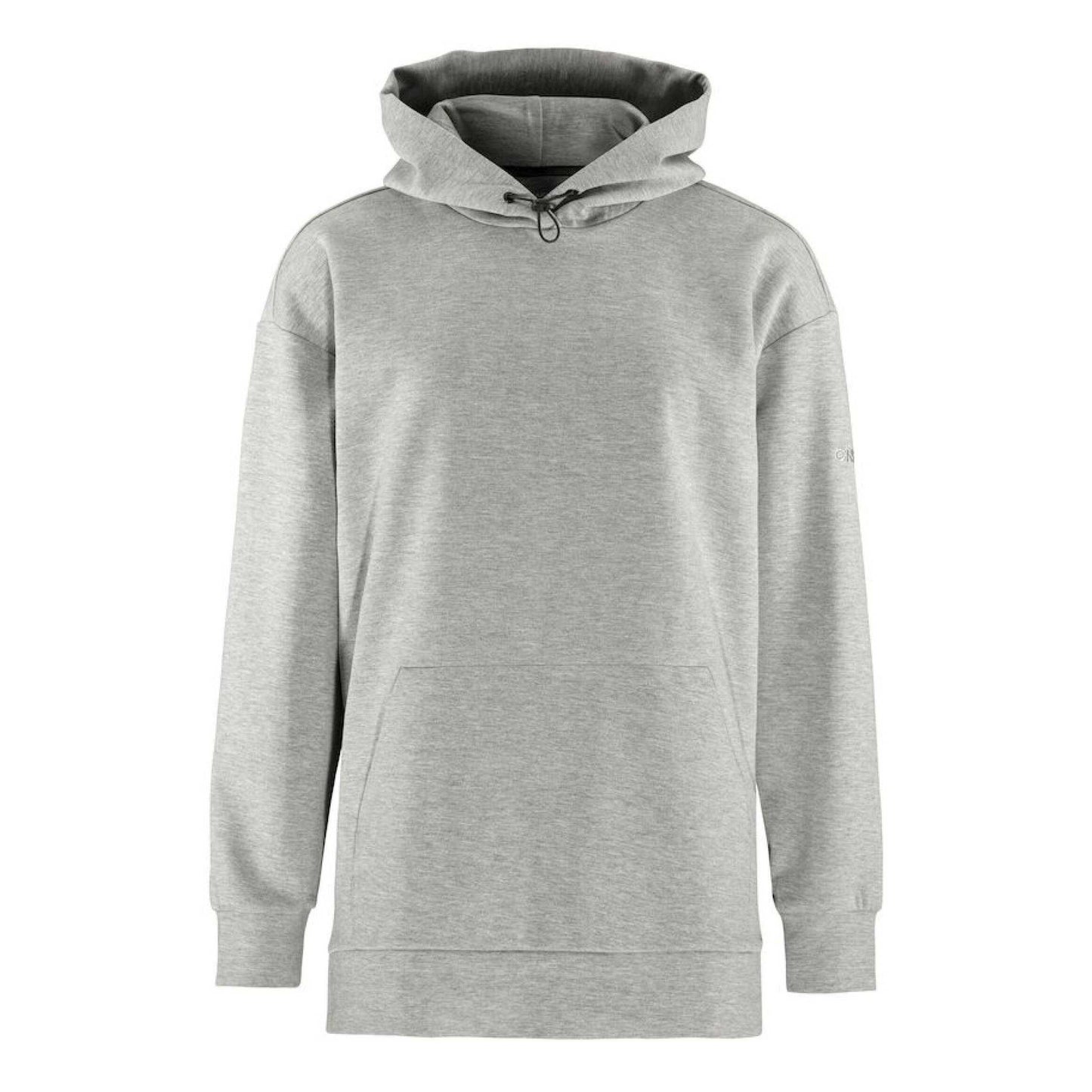 Grey Melange - Front - Craft Womens-Ladies ADV Join Long Hoodie