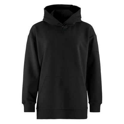 Black - Front - Craft Womens-Ladies ADV Join Long Hoodie