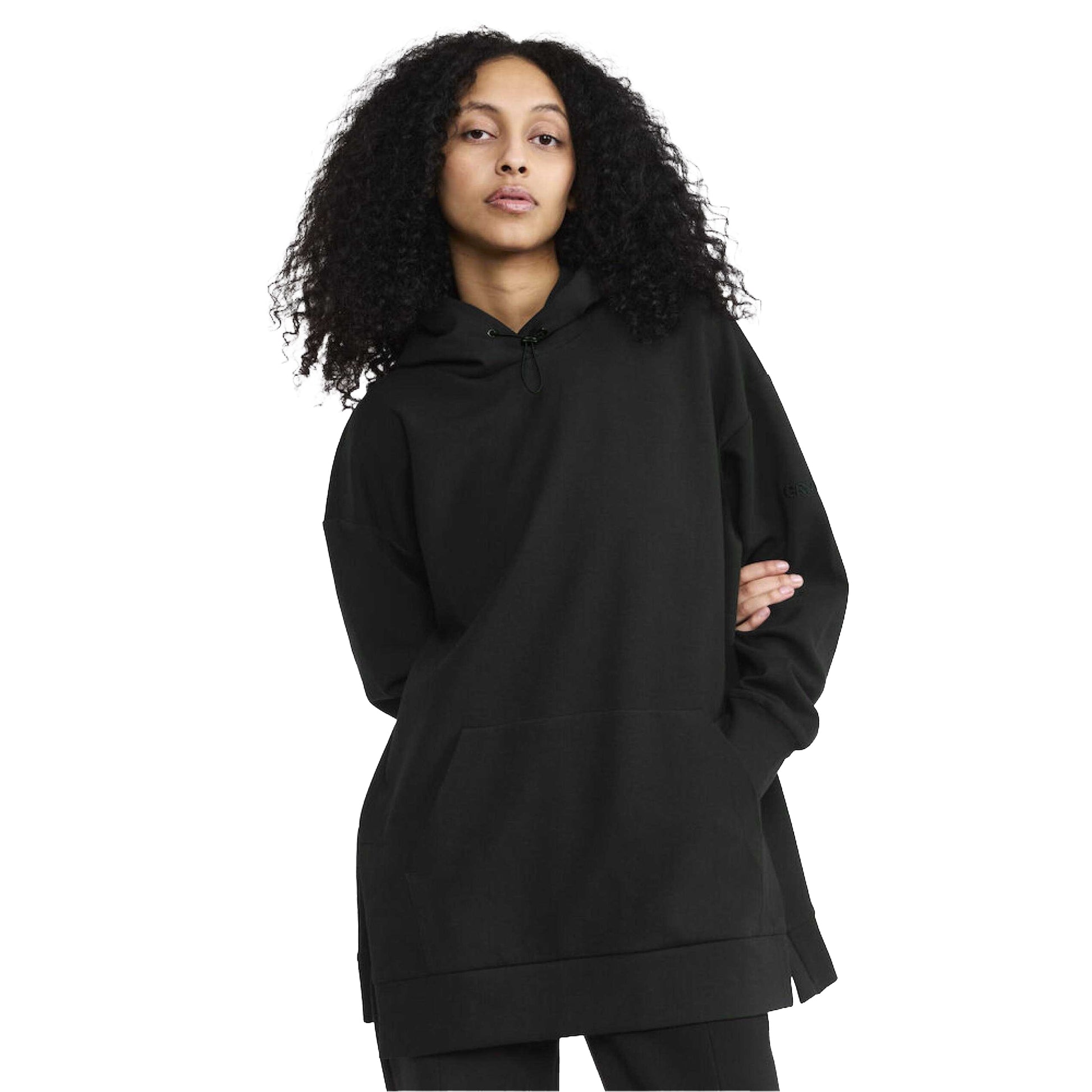 Black - Side - Craft Womens-Ladies ADV Join Long Hoodie
