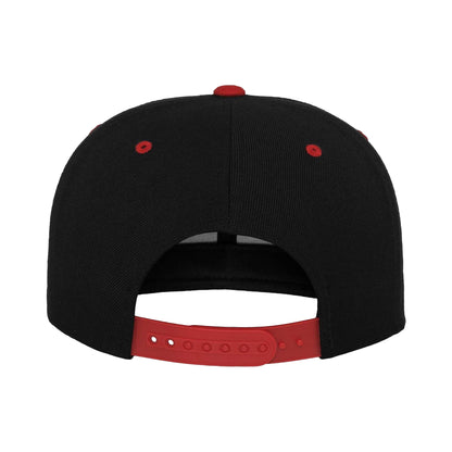 Black-Red - Back - Flexfit Classic Two Tone Cap