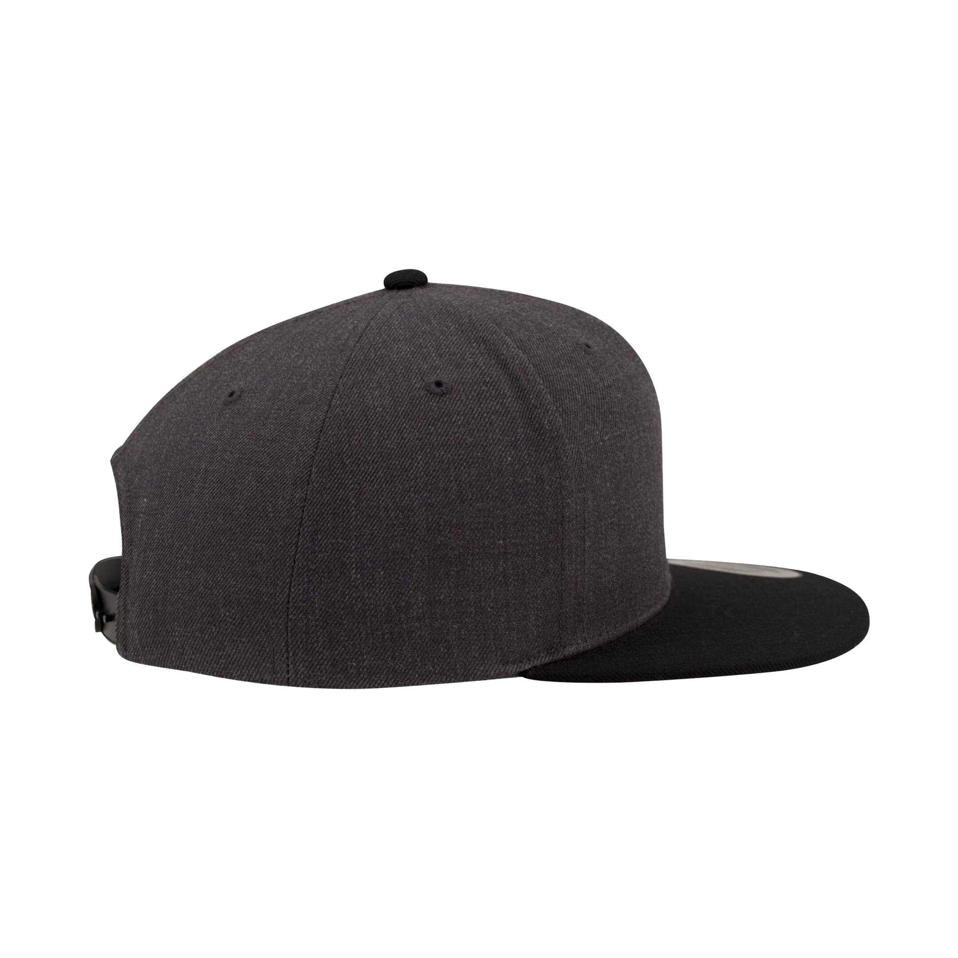 Charcoal-Black - Side - Flexfit Classic Two Tone Cap