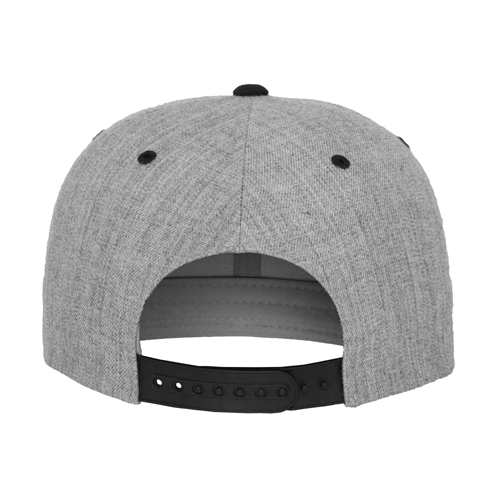 Heather Grey-Black - Back - Flexfit Classic Two Tone Cap