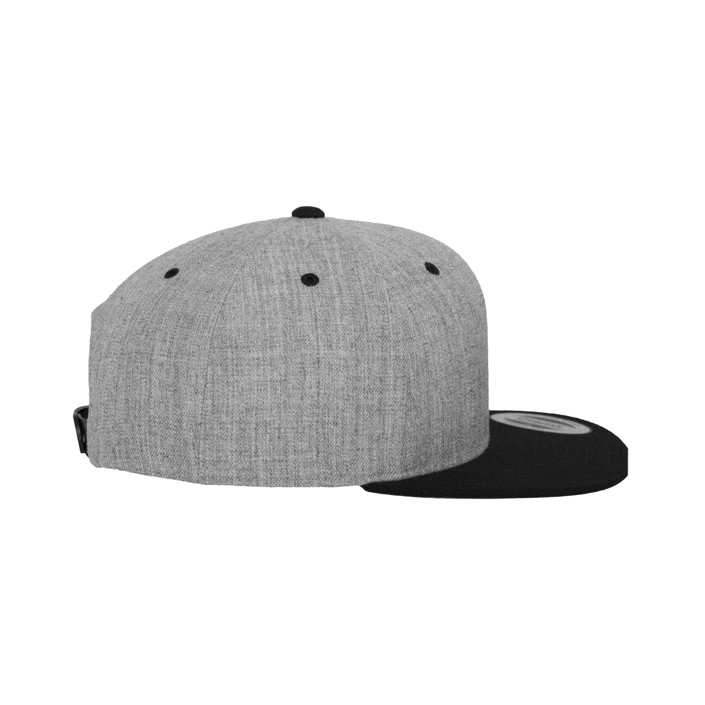 Heather Grey-Black - Side - Flexfit Classic Two Tone Cap