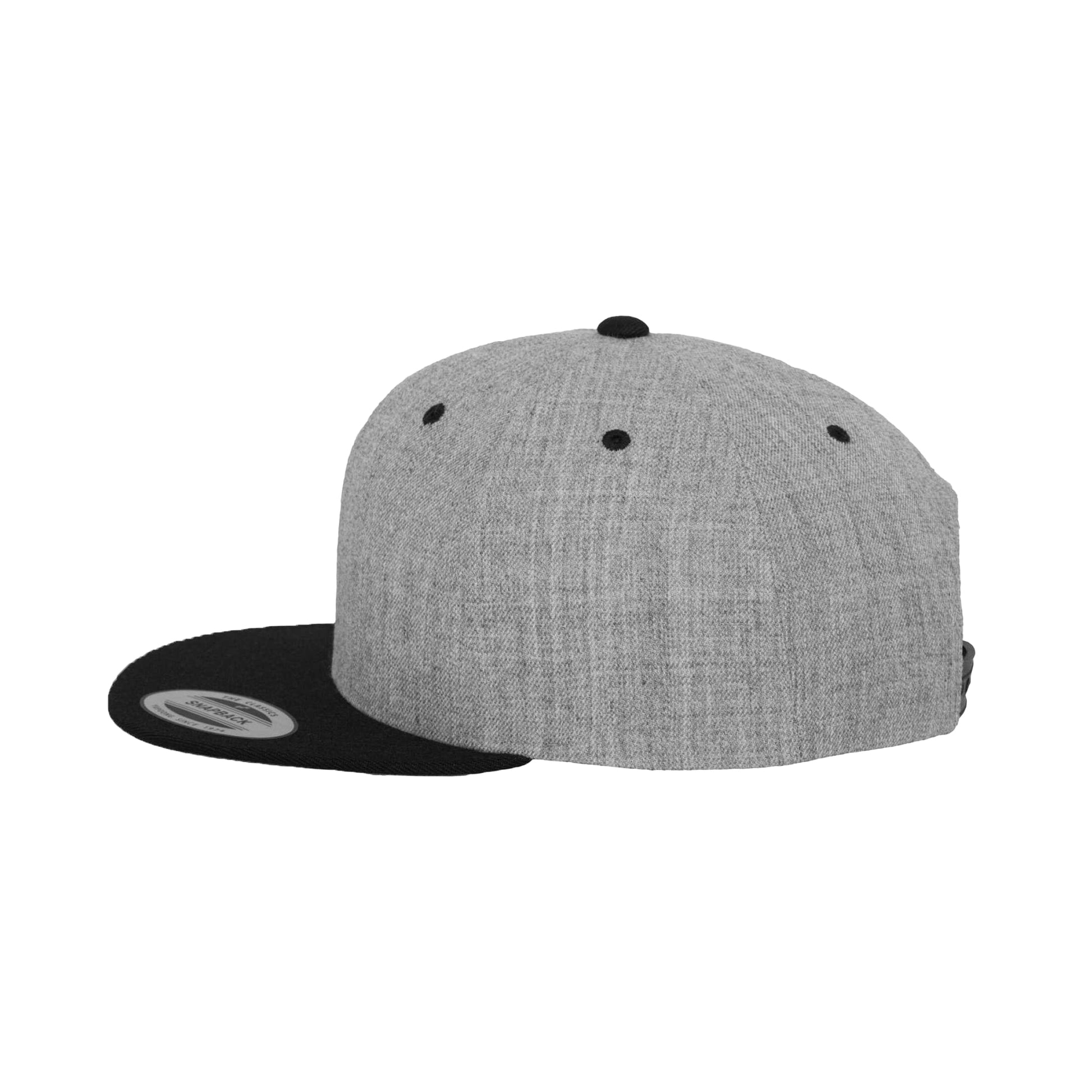 Heather Grey-Black - Lifestyle - Flexfit Classic Two Tone Cap