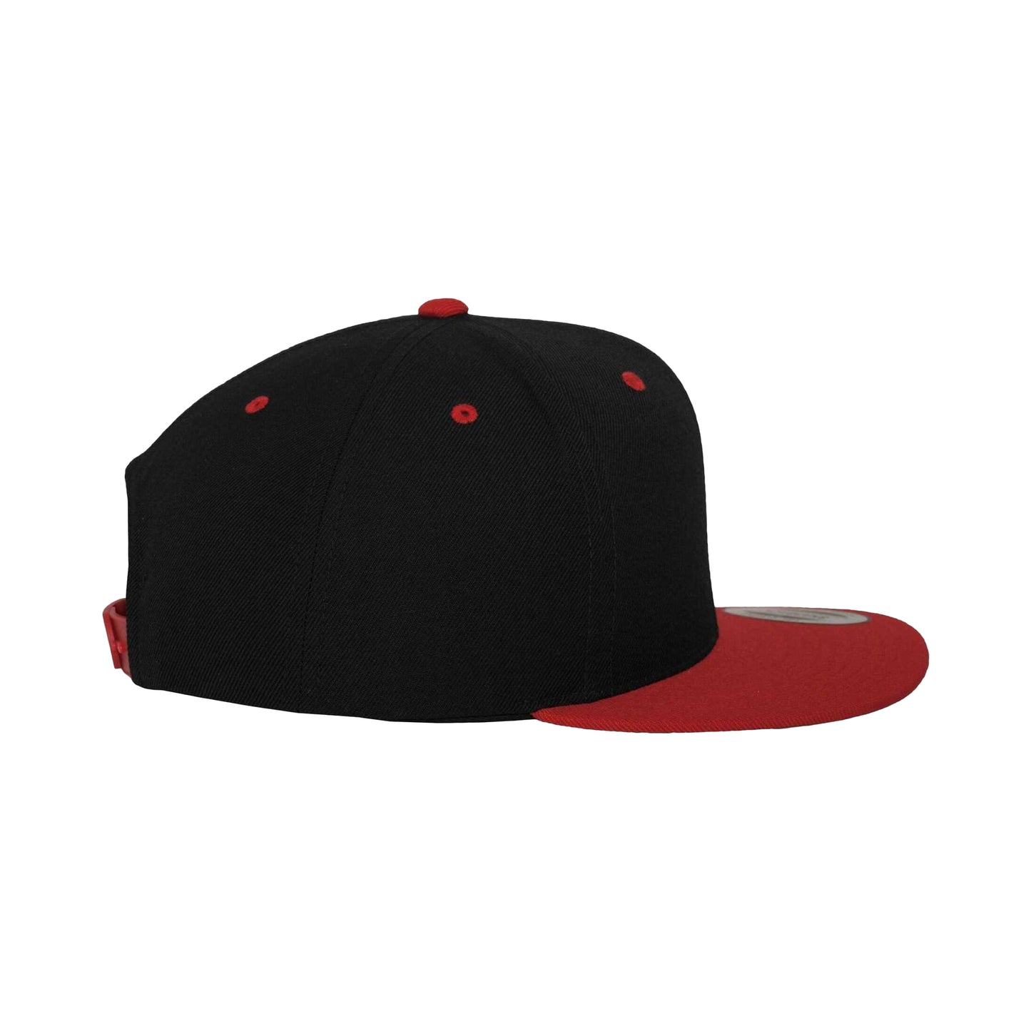 Black-Red - Side - Flexfit Classic Two Tone Cap