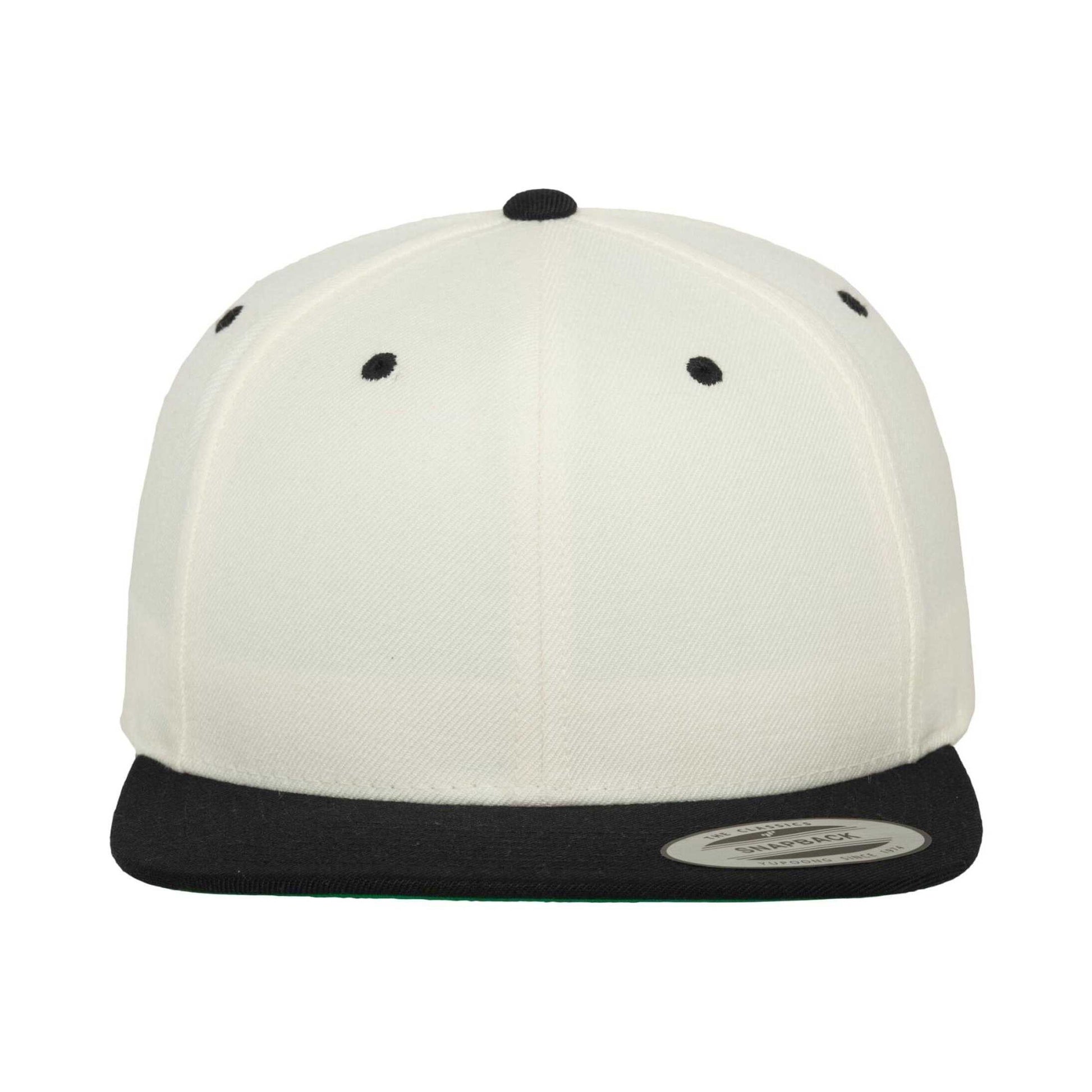 Black-Neon Pink - Close up - Flexfit Classic Two Tone Cap