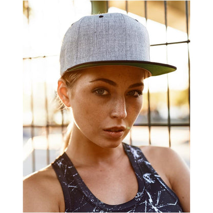 Black-Silver - Front - Flexfit Classic Two Tone Cap