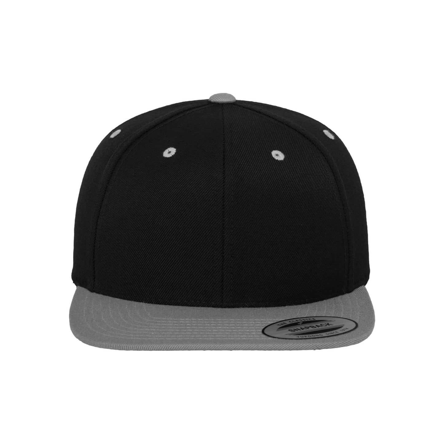 Black-Silver - Back - Flexfit Classic Two Tone Cap