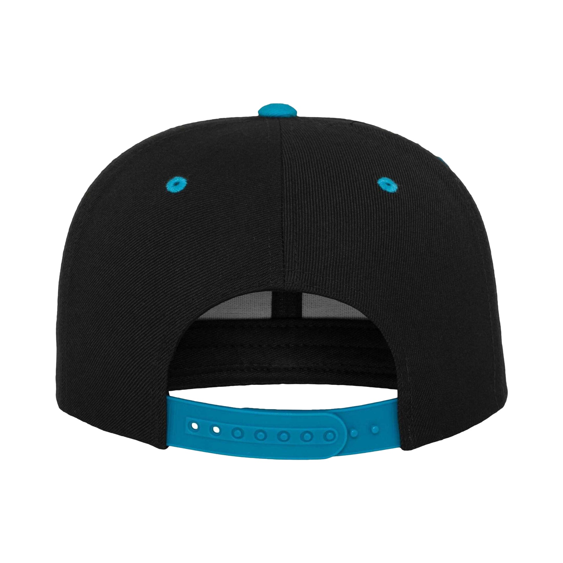 Black-Teal - Back - Flexfit Classic Two Tone Cap