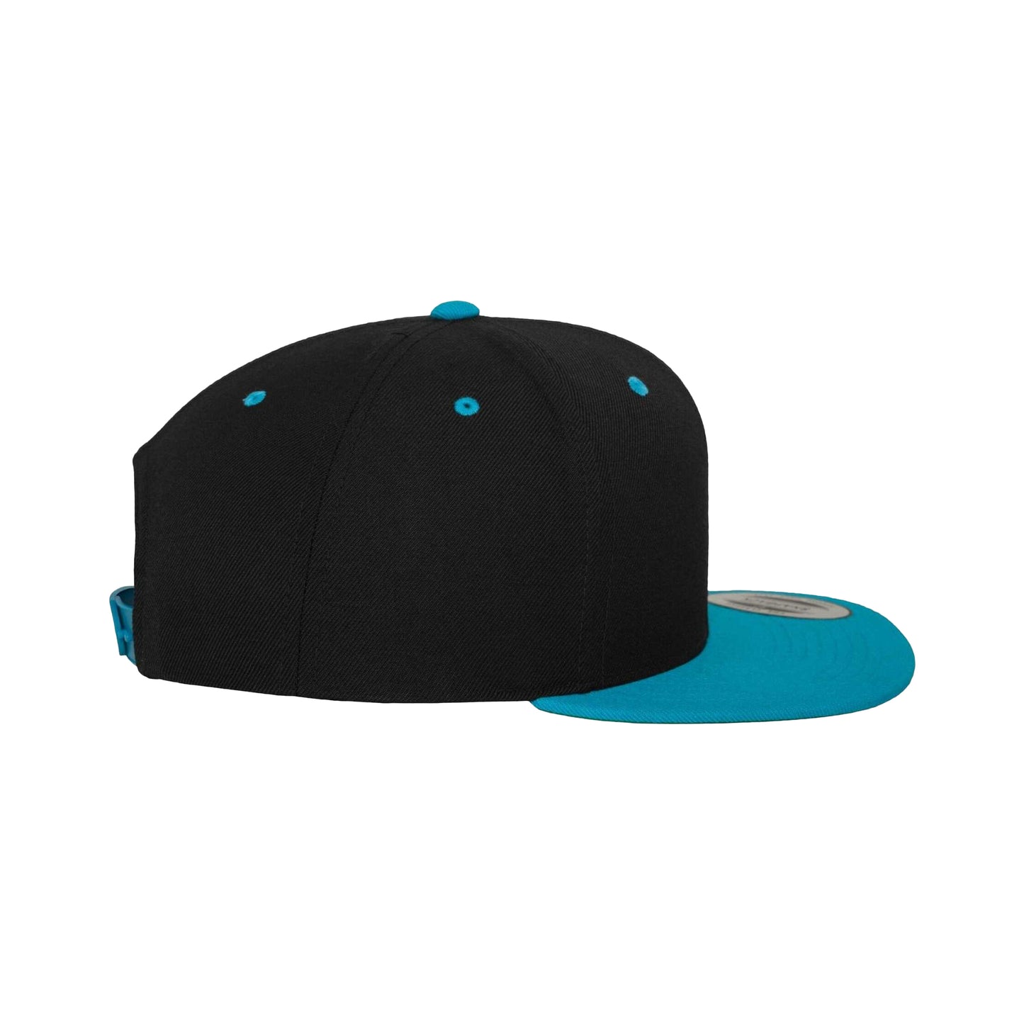 Black-Teal - Side - Flexfit Classic Two Tone Cap