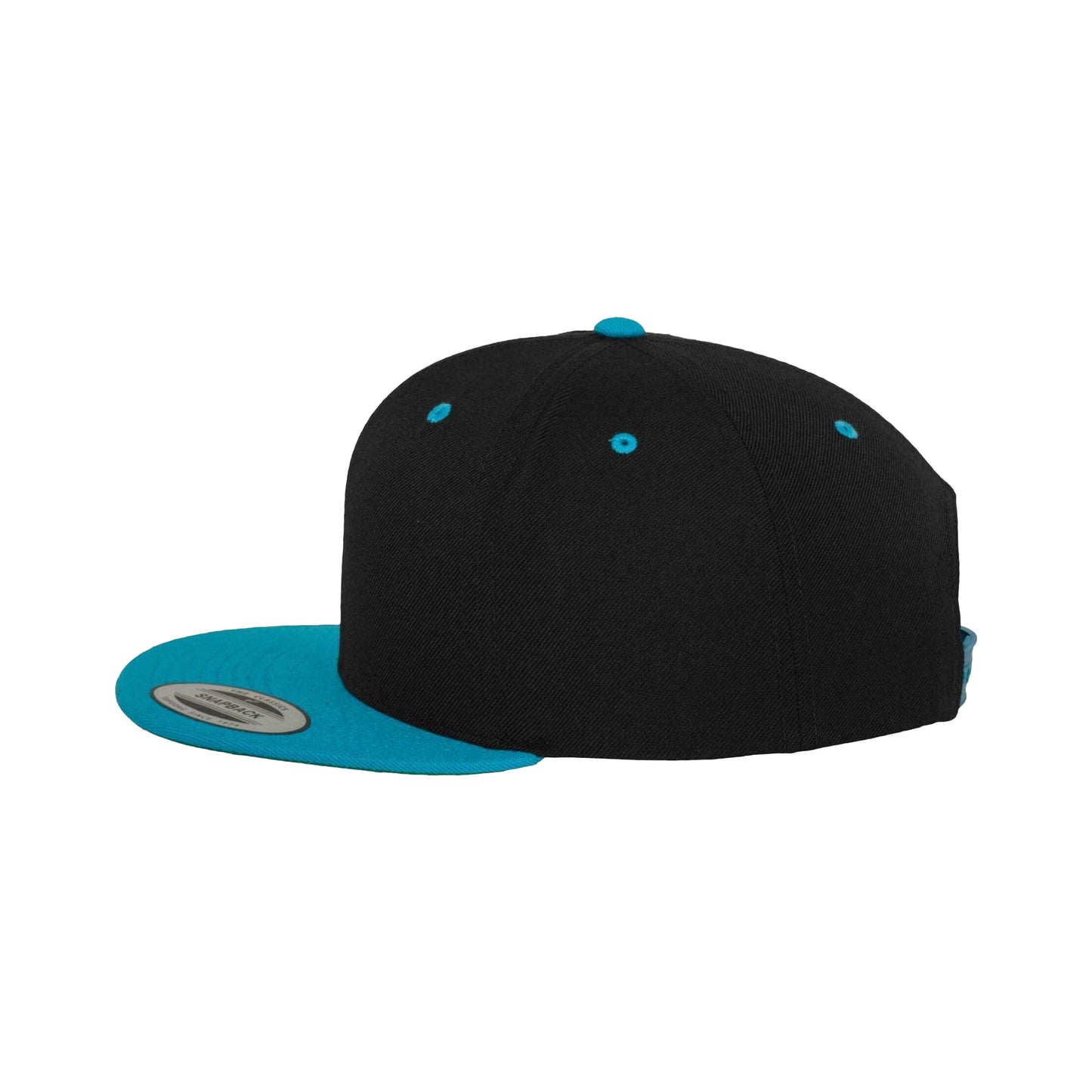 Black-Teal - Lifestyle - Flexfit Classic Two Tone Cap