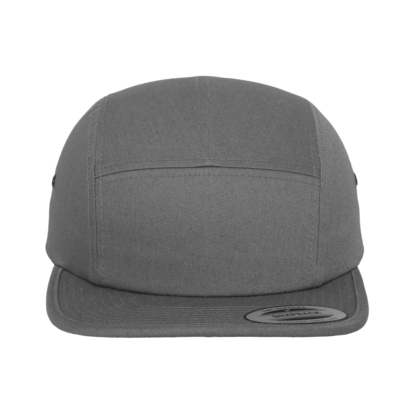Dark Grey - Close up - Flexfit Classic Jockey Baseball Cap