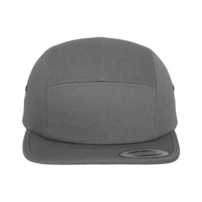 Dark Grey - Close up - Flexfit Classic Jockey Baseball Cap
