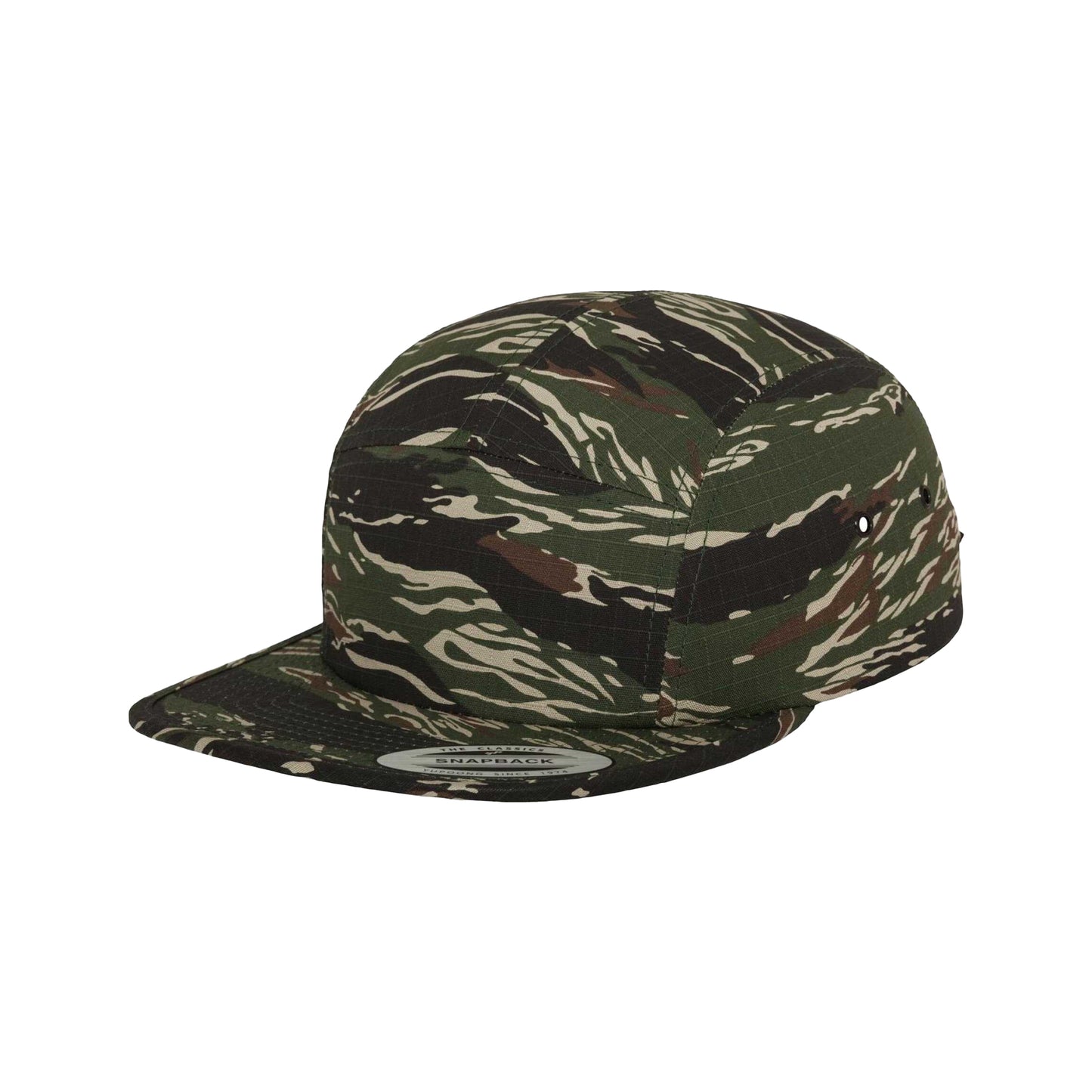 Camo Green - Front - Flexfit Classic Jockey Baseball Cap