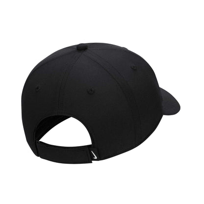 Black-White - Back - Nike Golf Swoosh Dri-FIT Structured Baseball Cap