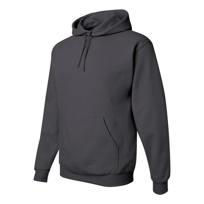 Charcoal Grey - Side - Jerzees Unisex Adult Nublend Hoodie