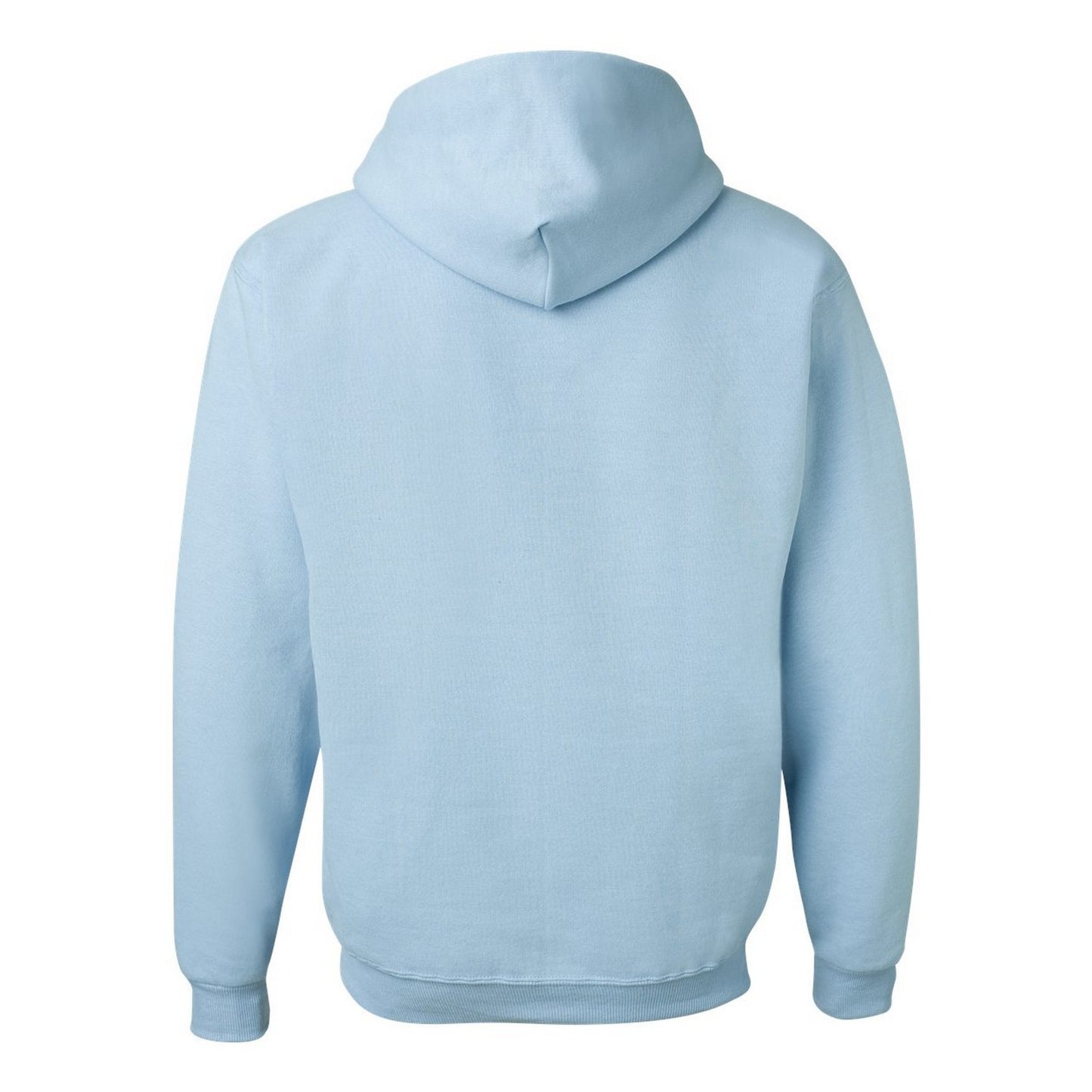 Light Blue - Back - Jerzees Unisex Adult Nublend Hoodie